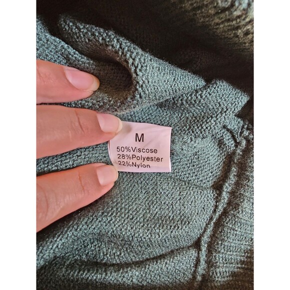 Unbrand Loungewear Sleepwear Wide Leg Pants Casual Green Size Medium - Picture 9 of 9